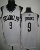 NBA Brooklyn Nets 9 Marshon Brooks Authentic White Jerseys